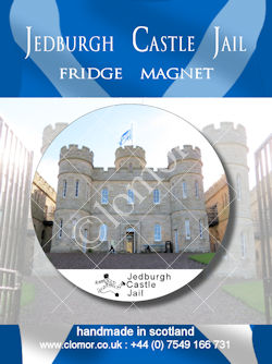 Bespoke magnet for Jedburgh Castle Jail